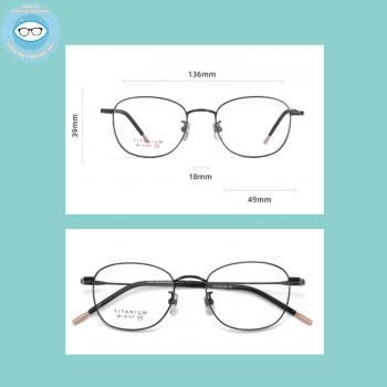 Gọng kim loại mã 6107